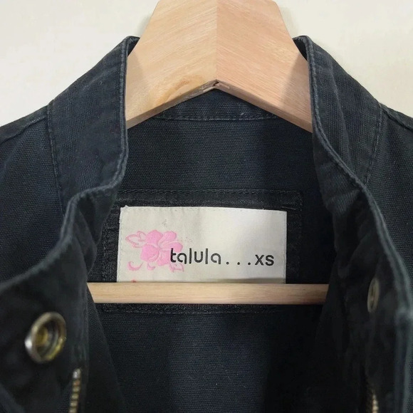 ARITZIA  | TALULA COTTON BLACK MOTOR JACKET - Picture 10 of 14
